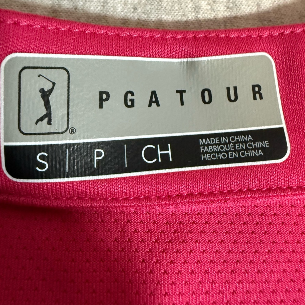 PGA Tour Apparel Sleeveless Floral Polo 🌸⛳ - Picture 4 of 7